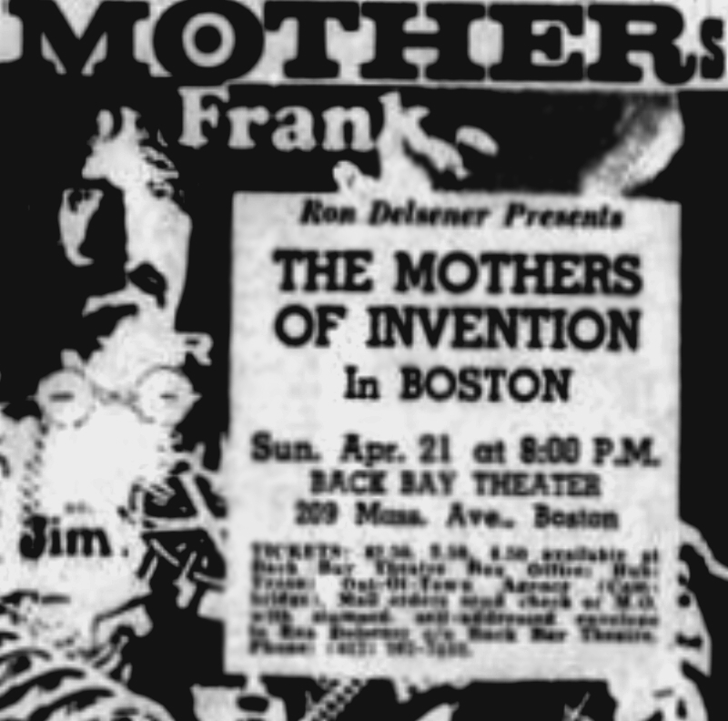 21/04/1968Back Bay Theatre, Boston, MA (questionable)